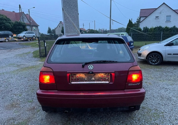 Volkswagen Golf cena 7900 przebieg: 118441, rok produkcji 1997 z Oleśnica małe 326